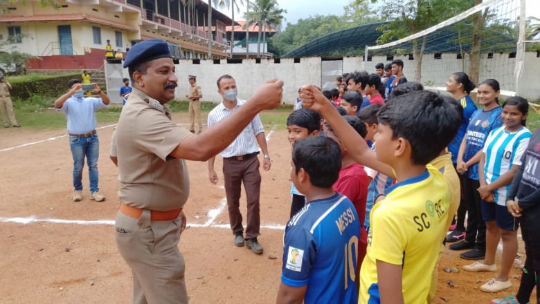 വോളിബോൾ കോച്ചിംഗ് ക്യാമ്പ് ഡി.വൈ.എസ്.പി ജി.അജയ് നാഥ് ഉദ്ഘാടനം ചെയ്തു