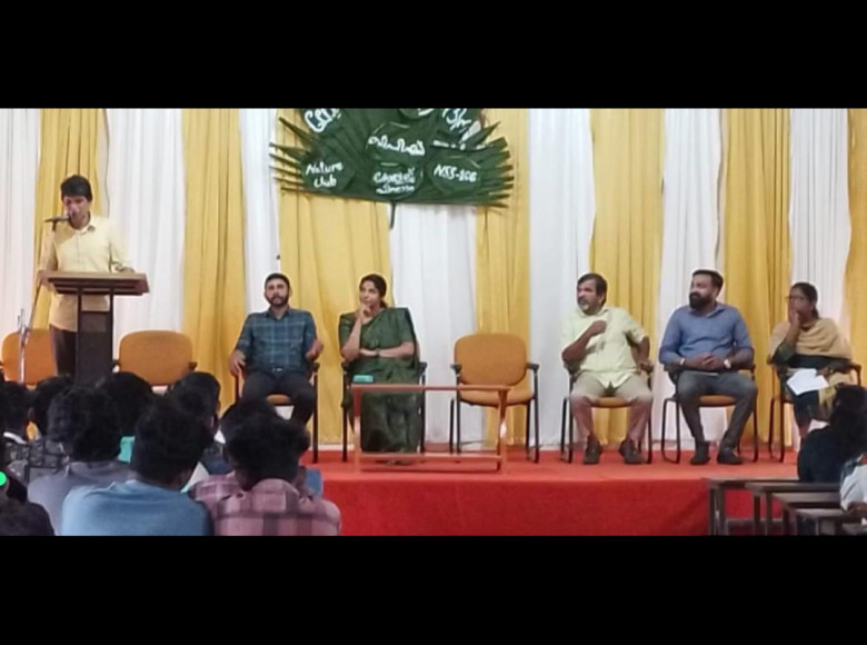 പരിസ്ഥിതി ആശങ്കകൾ പങ്കുവച്ച് പിറമാടം ബി പി എസ് കോളേജിൽ കാലാവസ്ഥാ വ്യതിയാന സെമിനാർ നടത്തി.