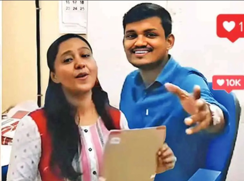 റീലുദ്യോഗസ്ഥർക്ക് നൂറ് നൂറ് ലൈക്ക് ; അഭിനന്ദിച്ച് മന്ത്രി