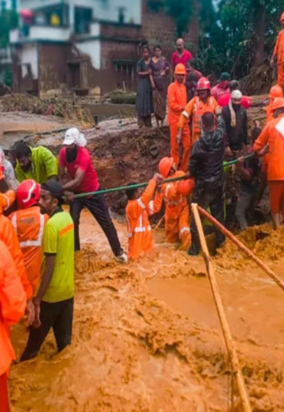 വയനാട്ടില്‍ മരണസംഖ്യ ഉയരുന്നു ; മരിച്ചവരുടെ എണ്ണം 41 ആയി ; നിരവധി പേര്‍ മണ്ണിനടിയില്‍ കുടുങ്ങികിടക്കുന്നു