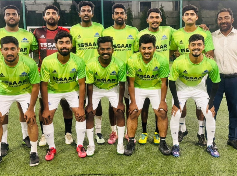 സ്പാർട്ടൻസിനെ 3 - 1 തോൽപ്പിച്ച് റാപ്ടോസ് എം.ആർ.എഫ്.സി ( MRFC ) ഫൈനൽ കേറി