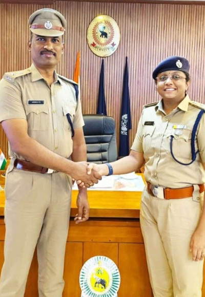 ആലുവ റൂറൽ ജില്ലാ പോലീസ് മേധാവിയായി കെ.എസ്. സുദർശൻ ഐ.പി.എസ് ചുമതലയേറ്റു