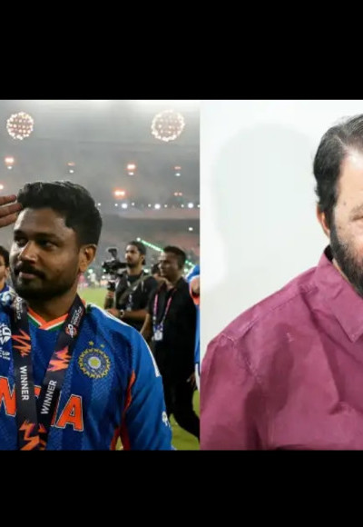 സഞ്ജു കേരളത്തിന്റെ പുത്രൻ, സര്‍ക്കാര്‍ ഔദ്യോഗിക സ്വീകരണം ഒരുക്കും ; മന്ത്രി വി ശിവൻകുട്ടി