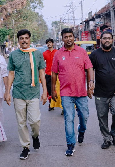 തലശ്ശേരിയിൽ ‘സ്‌നേഹത്തിന്റെ രാഷ്ട്രീയം’ ഉയർത്തി കെ.പി. സാജുവിന്റെ പ്രചാരണം ശക്തം