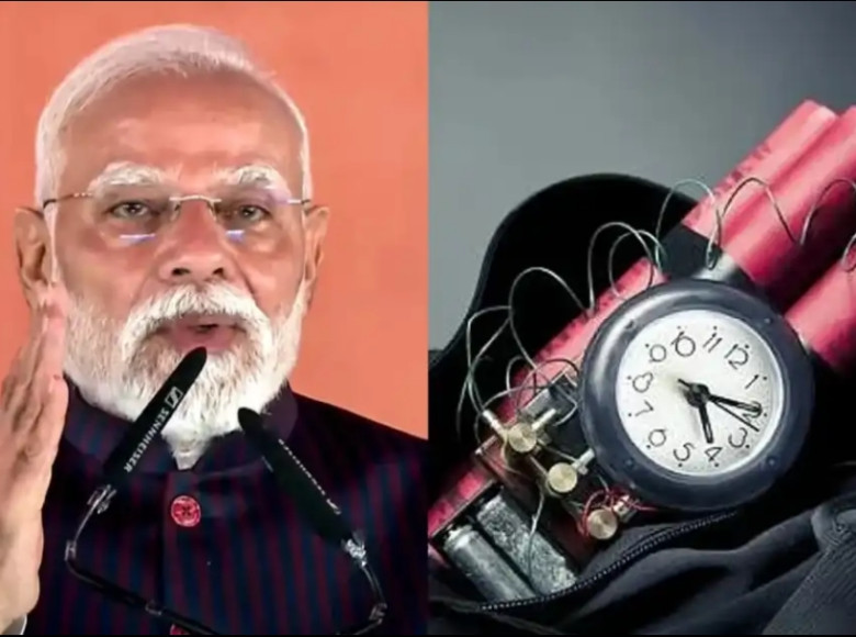 പ്രധാനമന്ത്രിയെ ലക്ഷ്യമിട്ടോ ? ബെംഗളൂരുവില്‍ മോദിയുടെ വേദിക്ക് തൊട്ടടുത്ത് സ്ഫോടകവസ്തുക്കള്‍ !