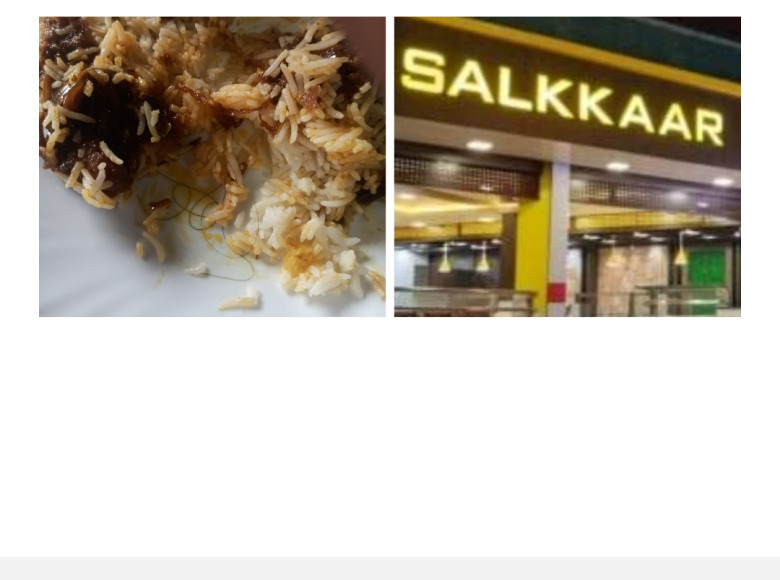 അങ്കമാലിയിലെ സൽക്കാർ ഹോട്ടലിൽ ചിക്കൻ ബിരിയാണിയിൽ അഴുകിയ മുടിക്കെട്ട് ; ആരോഗ്യസുരക്ഷാ മാനദണ്ഡങ്ങൾ ചോദ്യം ചെയ്ത് പരാതി
